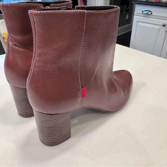 NEW! Marc Joseph New York Charles St Bootie Leather Ankle Boots Size 6.5 Brown - Picture 2 of 9